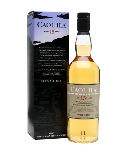 Caol Ila 15YO Bottled in 2018 |  0,7L | 61,5%