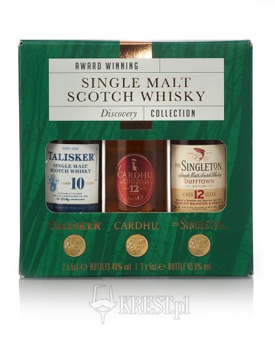 Whisky Discovery Collection | 0,05L | 2x 40% | 1x 45,8%