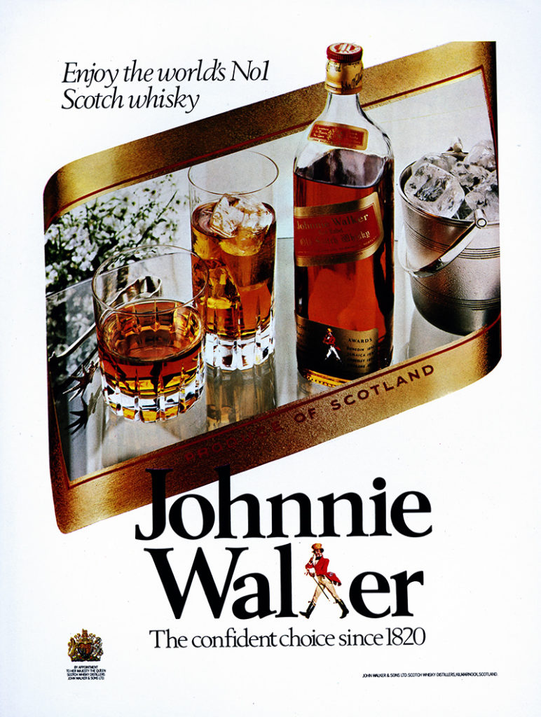 Johnnie Walker - reklama w 1978