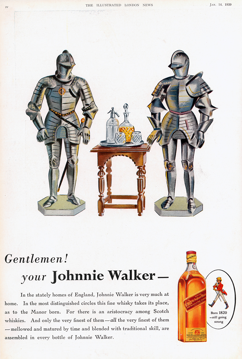 Johnnie Walker - reklama Clivea Uptona