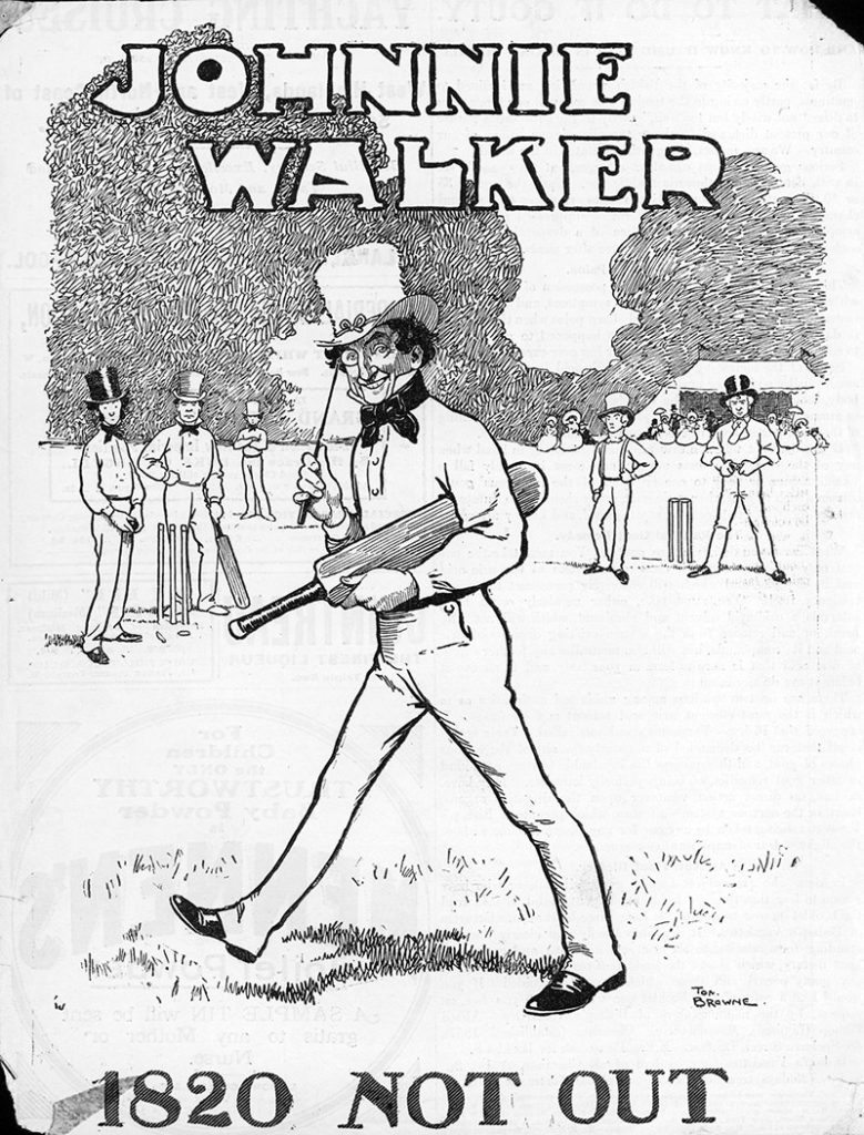 Logo marki Johnnie Walker z 1909 roku